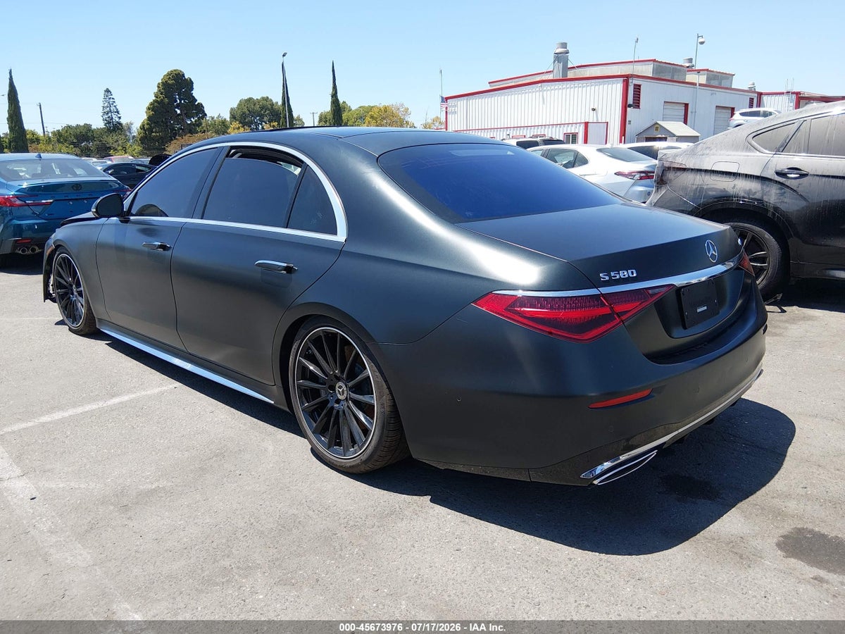 2022 MERCEDES-BENZ S 580 4MATIC — снимка 3