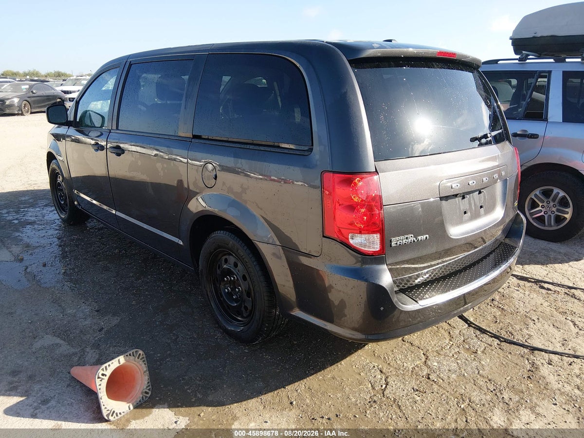 2019 DODGE GRAND CARAVAN SE — снимка 3