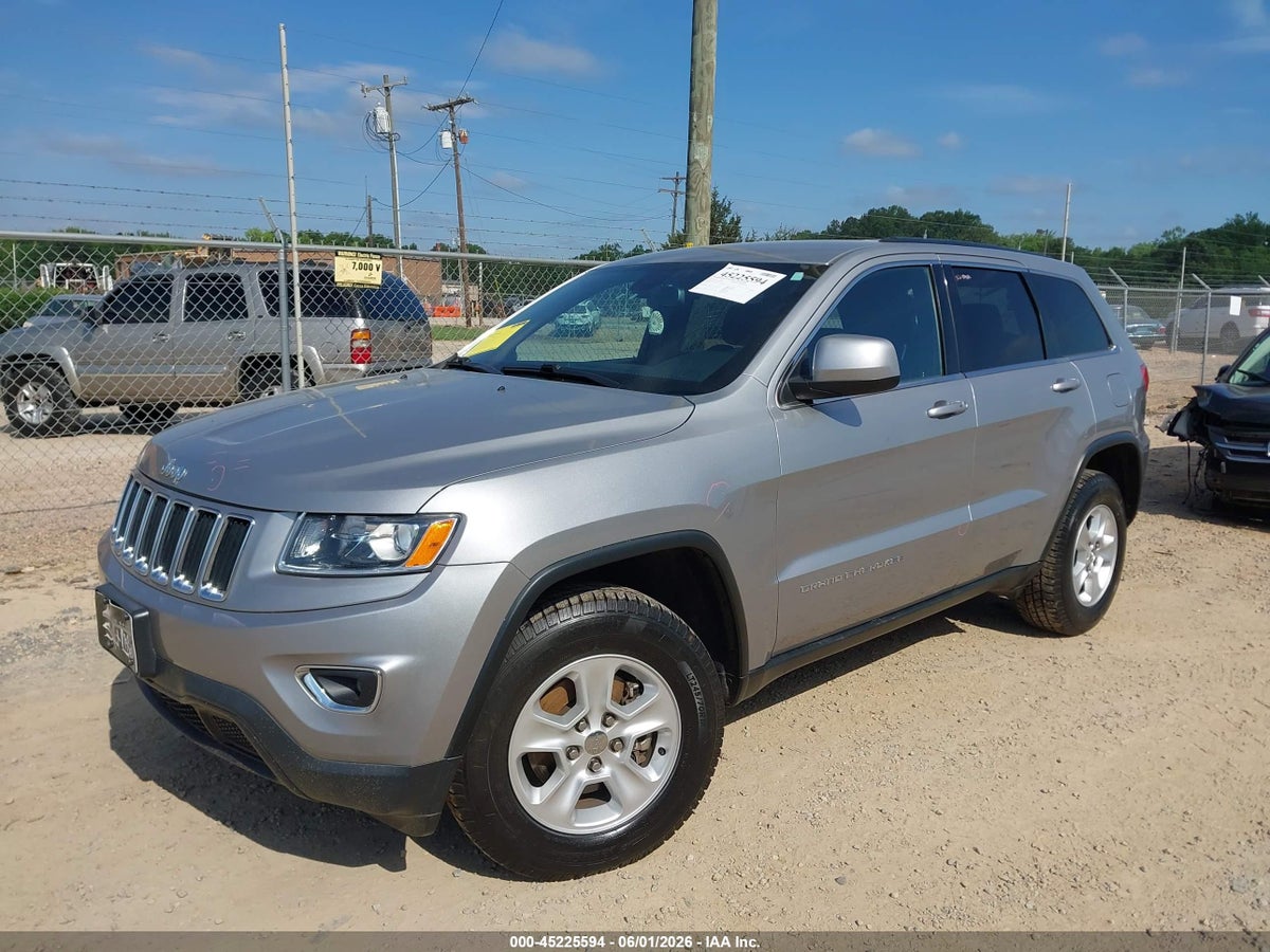 2015 JEEP GRAND CHEROKEE LAREDO — снимка 2