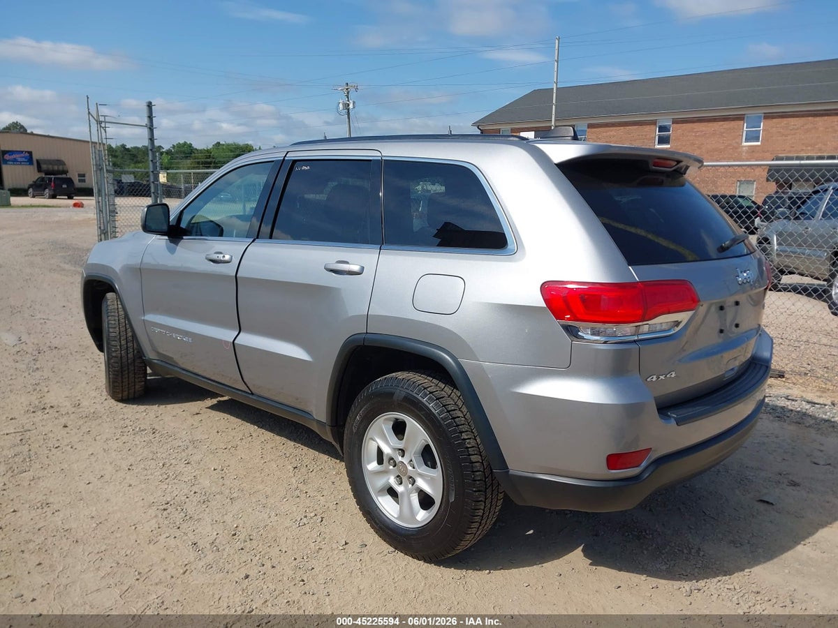 2015 JEEP GRAND CHEROKEE LAREDO — снимка 3
