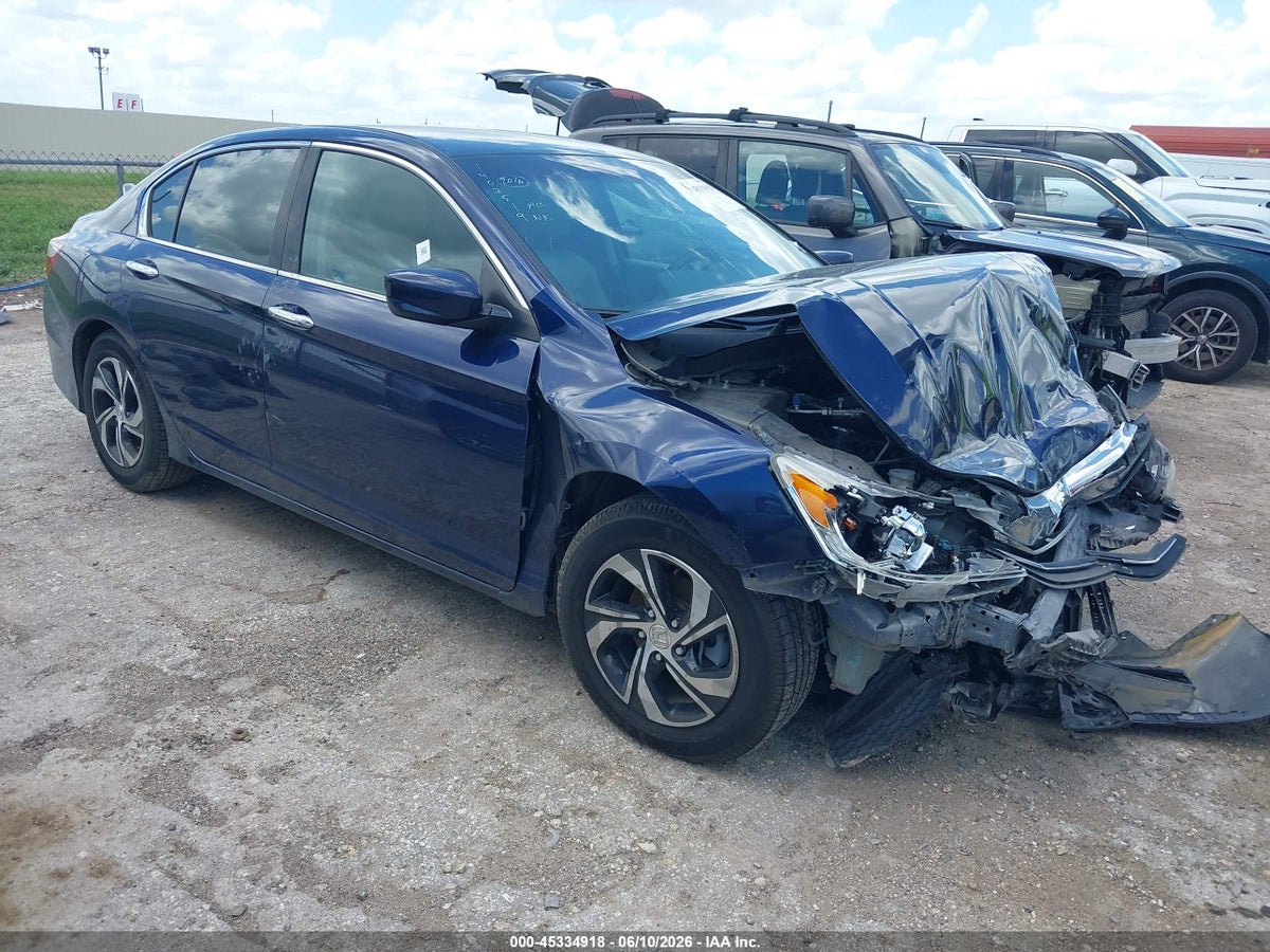 2016 HONDA ACCORD LX