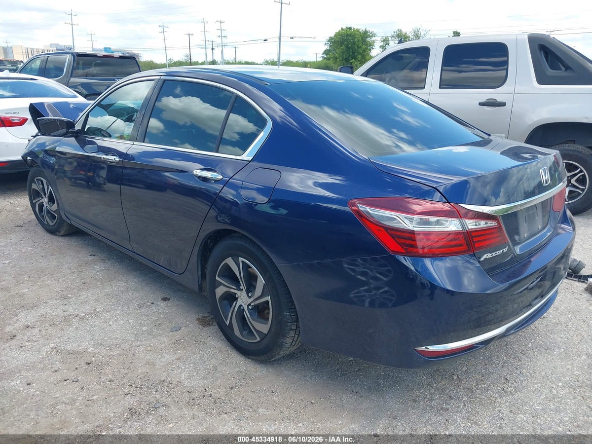 2016 HONDA ACCORD LX — снимка 3