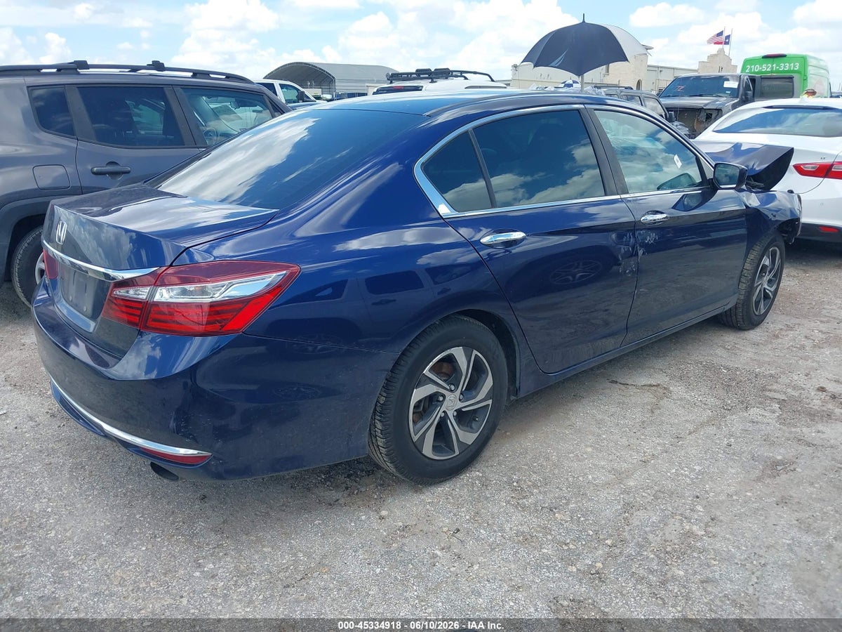 2016 HONDA ACCORD LX — снимка 4
