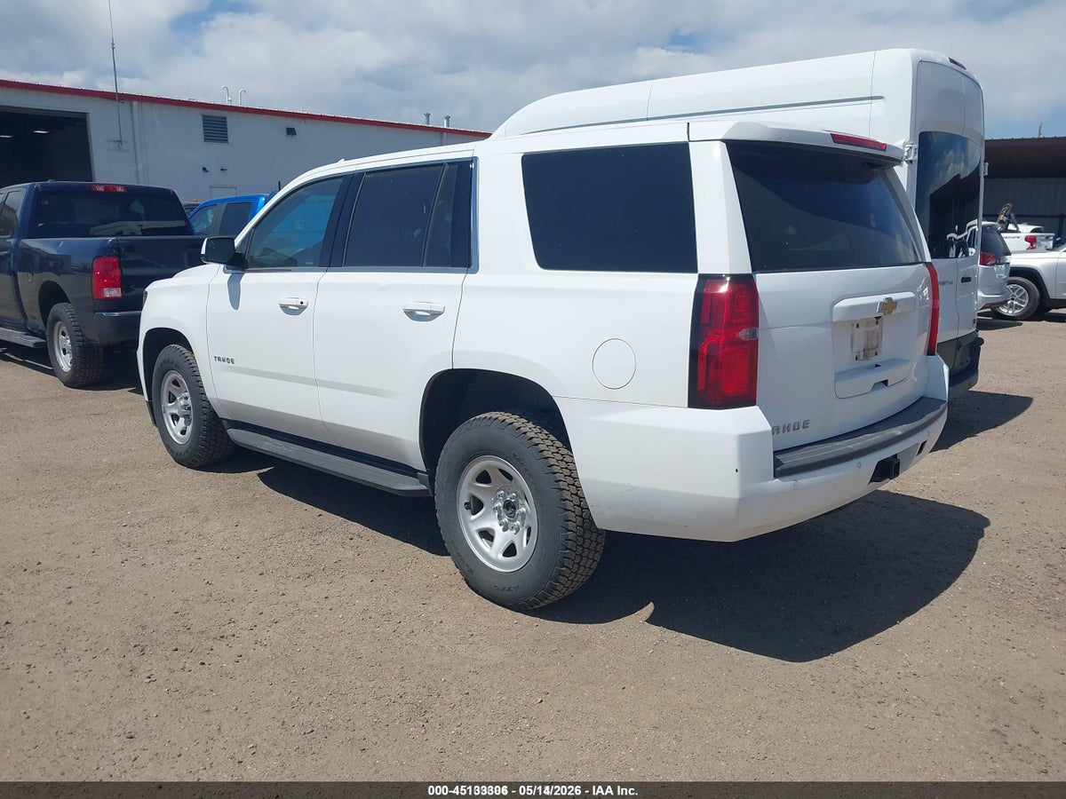 2017 CHEVROLET TAHOE COMMERCIAL FLEET — снимка 3