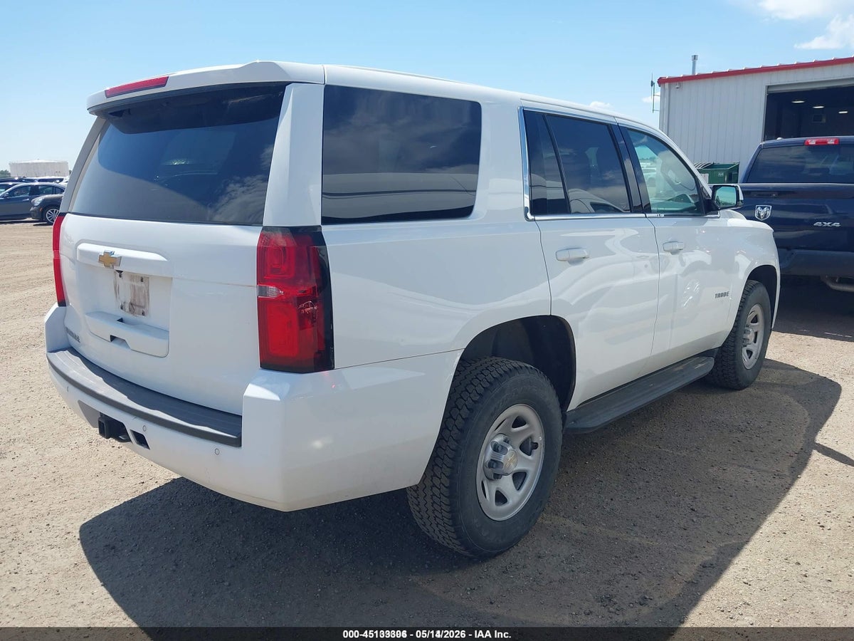 2017 CHEVROLET TAHOE COMMERCIAL FLEET — снимка 4