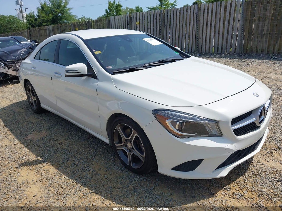 2015 MERCEDES-BENZ CLA 250 4MATIC