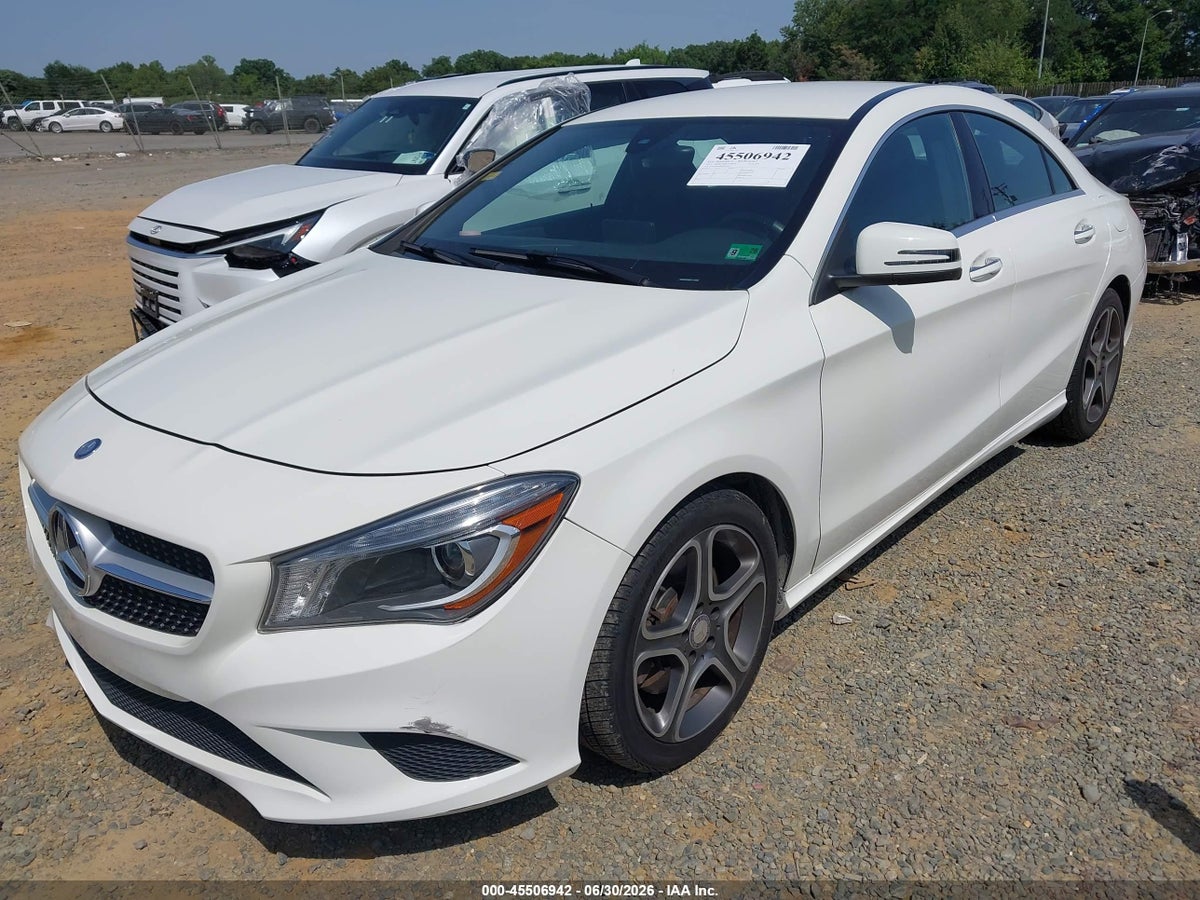 2015 MERCEDES-BENZ CLA 250 4MATIC — снимка 2