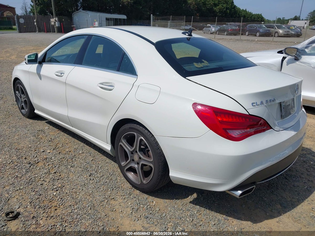 2015 MERCEDES-BENZ CLA 250 4MATIC — снимка 3