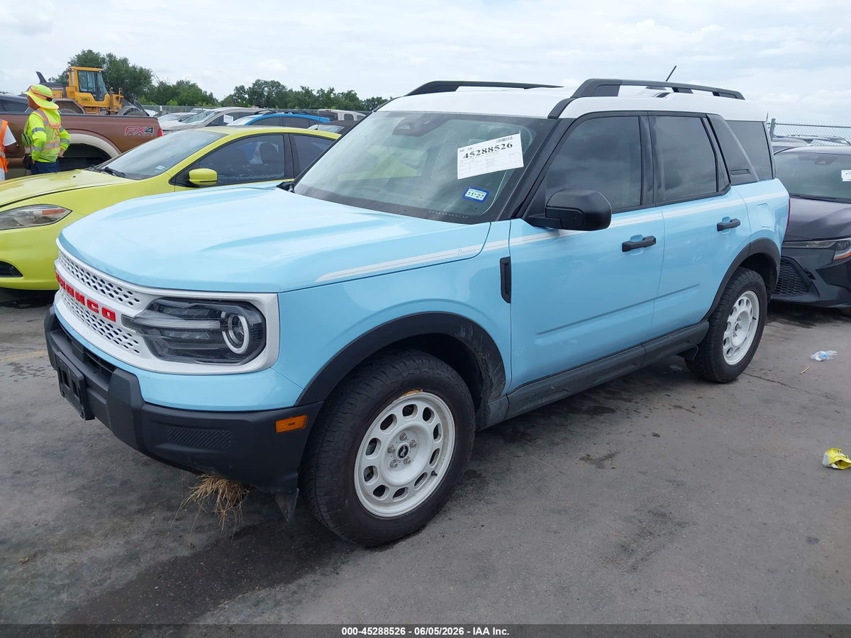 2025 FORD BRONCO SPORT HERITAGE — снимка 2