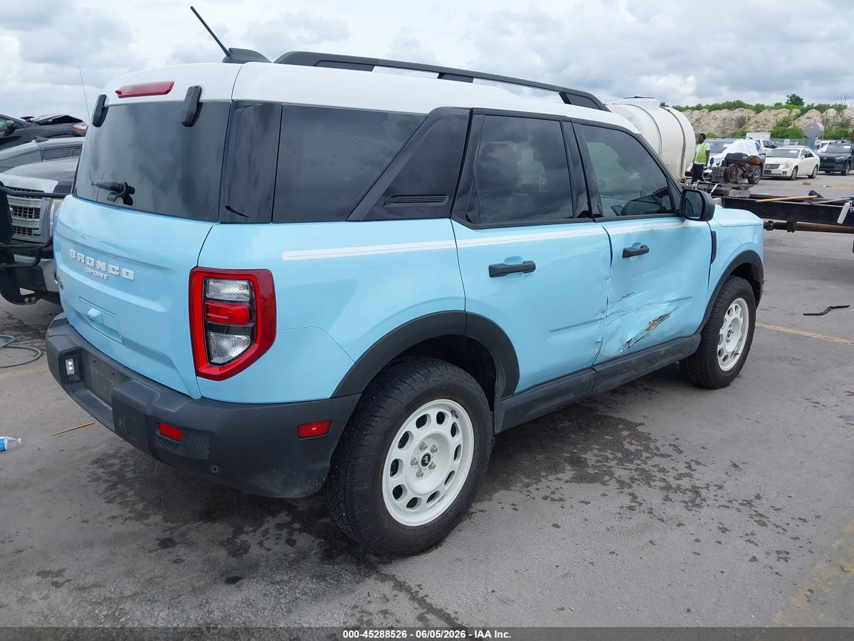 2025 FORD BRONCO SPORT HERITAGE — снимка 4