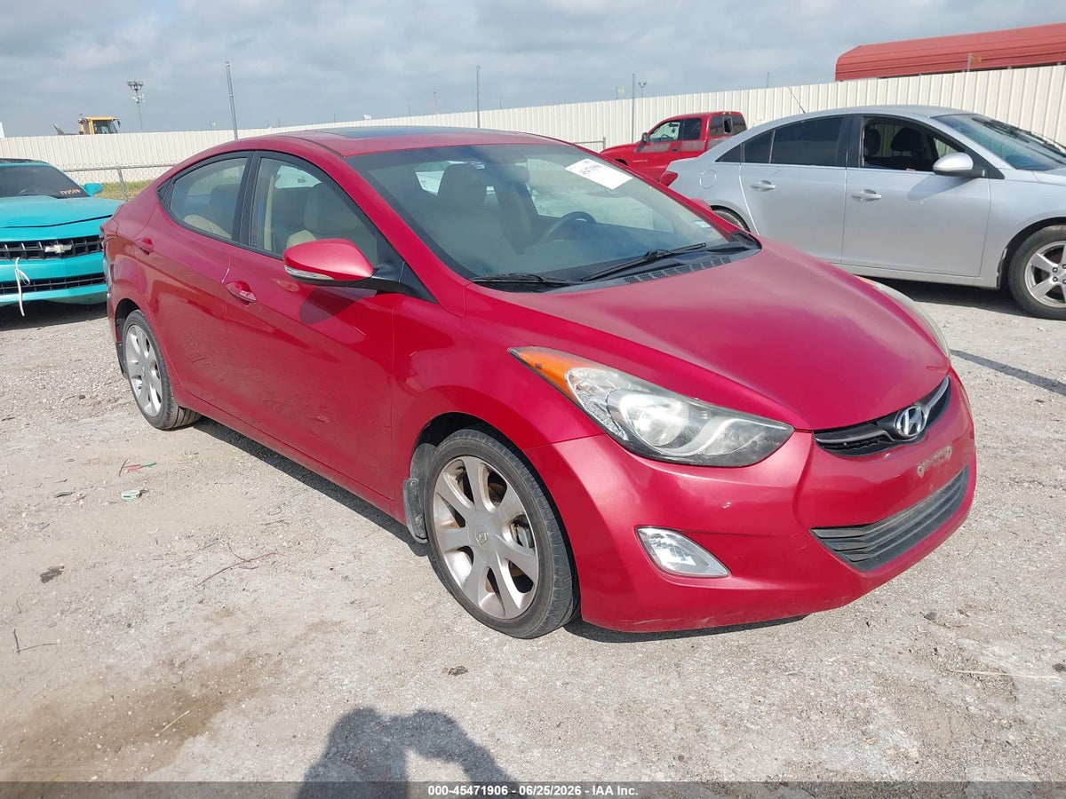 2013 HYUNDAI ELANTRA LIMITED