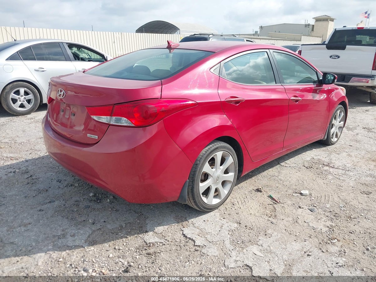 2013 HYUNDAI ELANTRA LIMITED — снимка 4