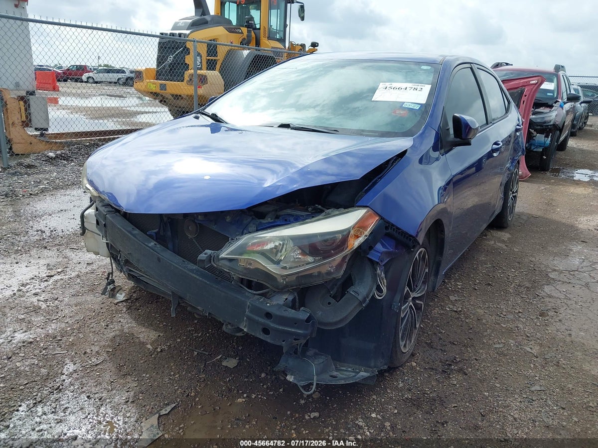 2015 TOYOTA COROLLA S PLUS — снимка 2