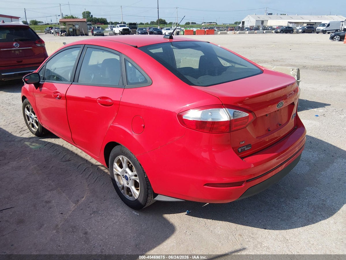 2014 FORD FIESTA SE — снимка 3