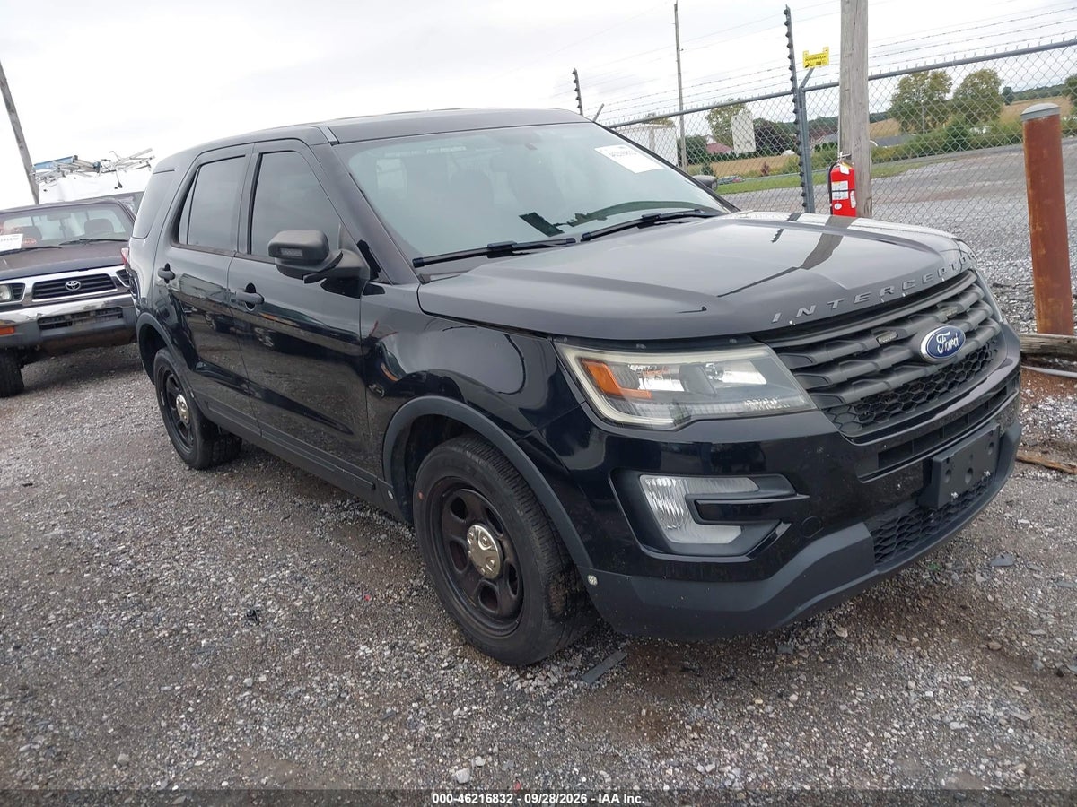 2017 FORD UTILITY POLICE INTERCEPTOR