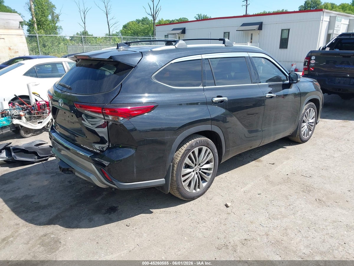 2021 TOYOTA HIGHLANDER PLATINUM — снимка 4