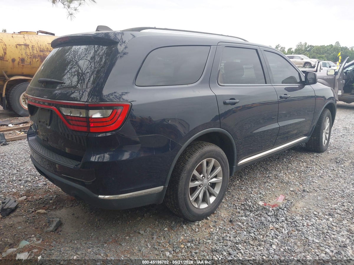 2017 DODGE DURANGO SXT AWD — снимка 4