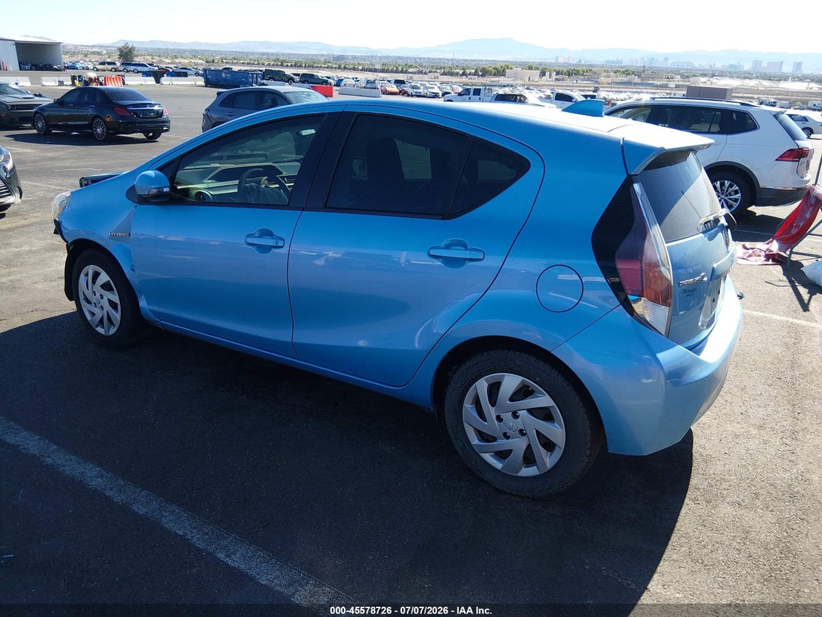 2015 TOYOTA PRIUS C ONE — снимка 3