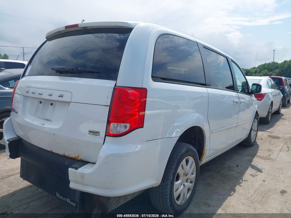 2015 DODGE GRAND CARAVAN SE — снимка 4