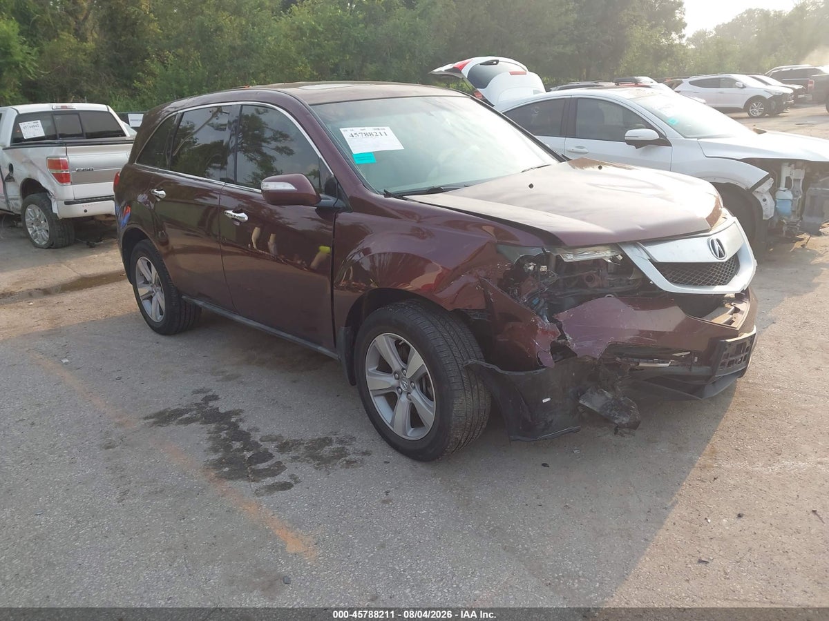 2012 ACURA MDX TECHNOLOGY PACKAGE