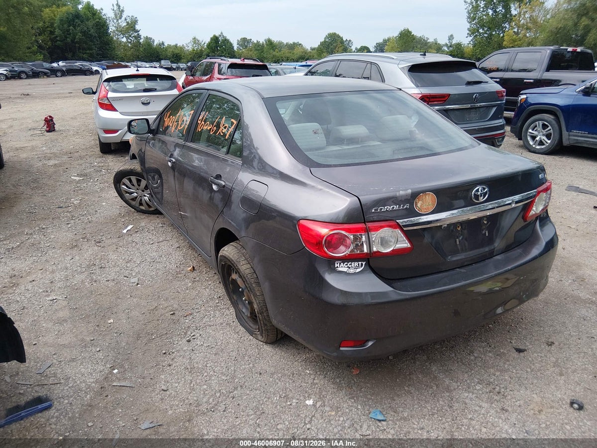 2013 TOYOTA COROLLA LE — снимка 3