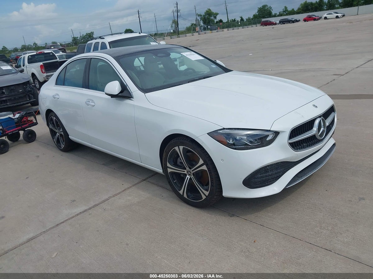 2022 MERCEDES-BENZ C 300 SEDAN