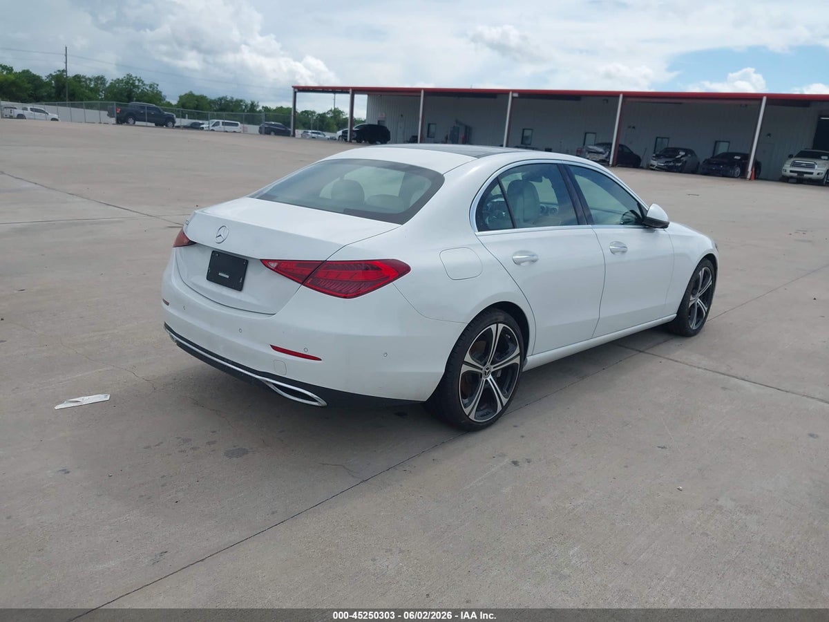 2022 MERCEDES-BENZ C 300 SEDAN — снимка 4