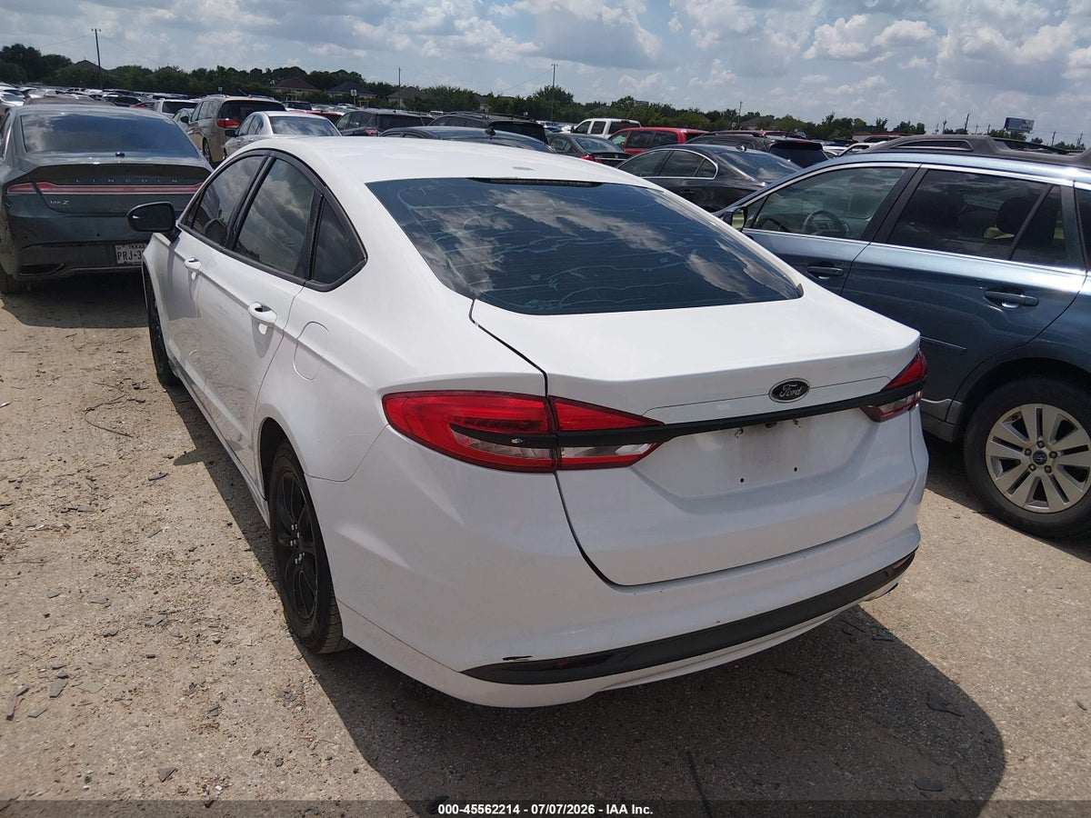 2018 FORD FUSION S — снимка 3