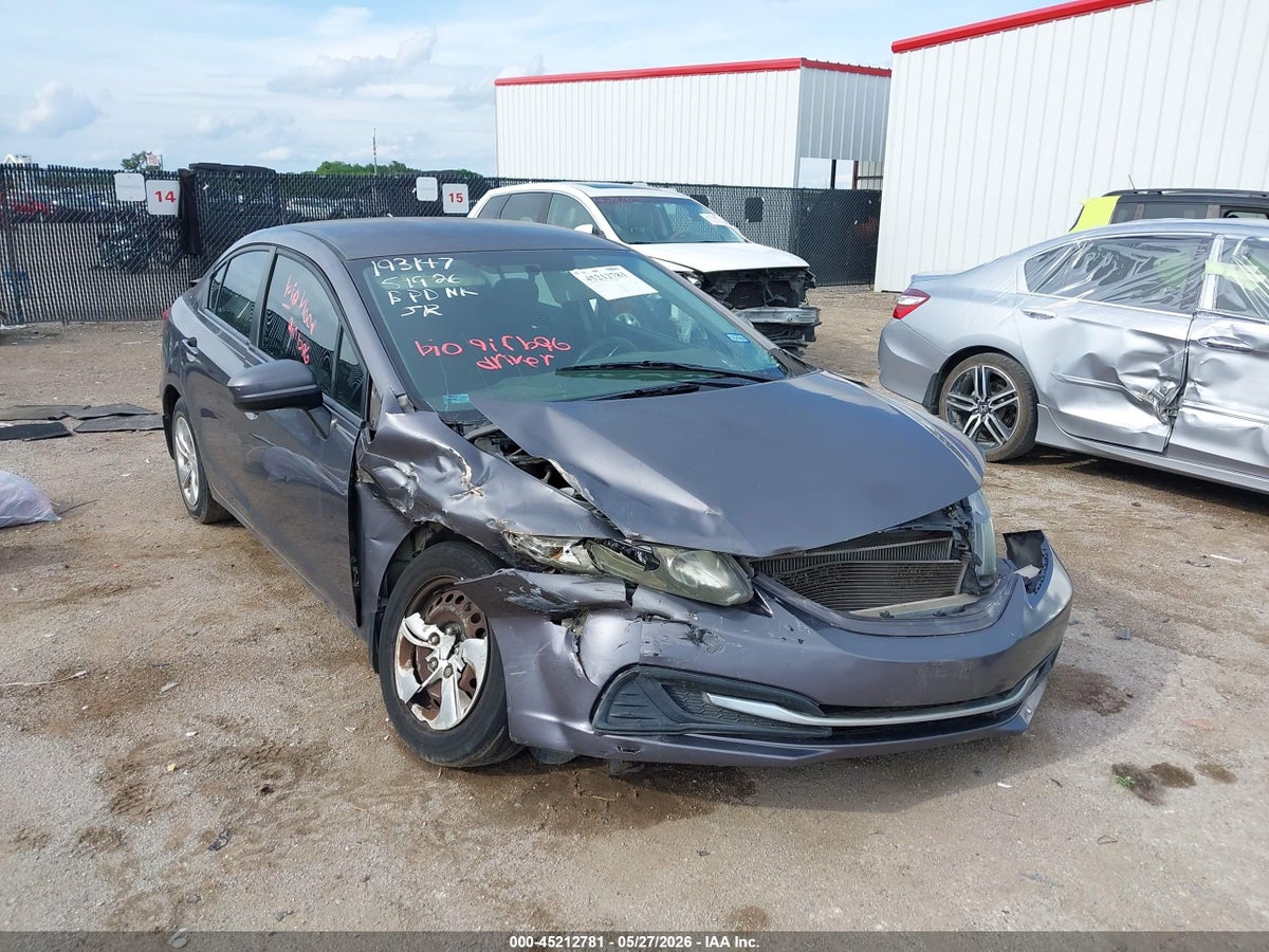 2014 HONDA CIVIC LX