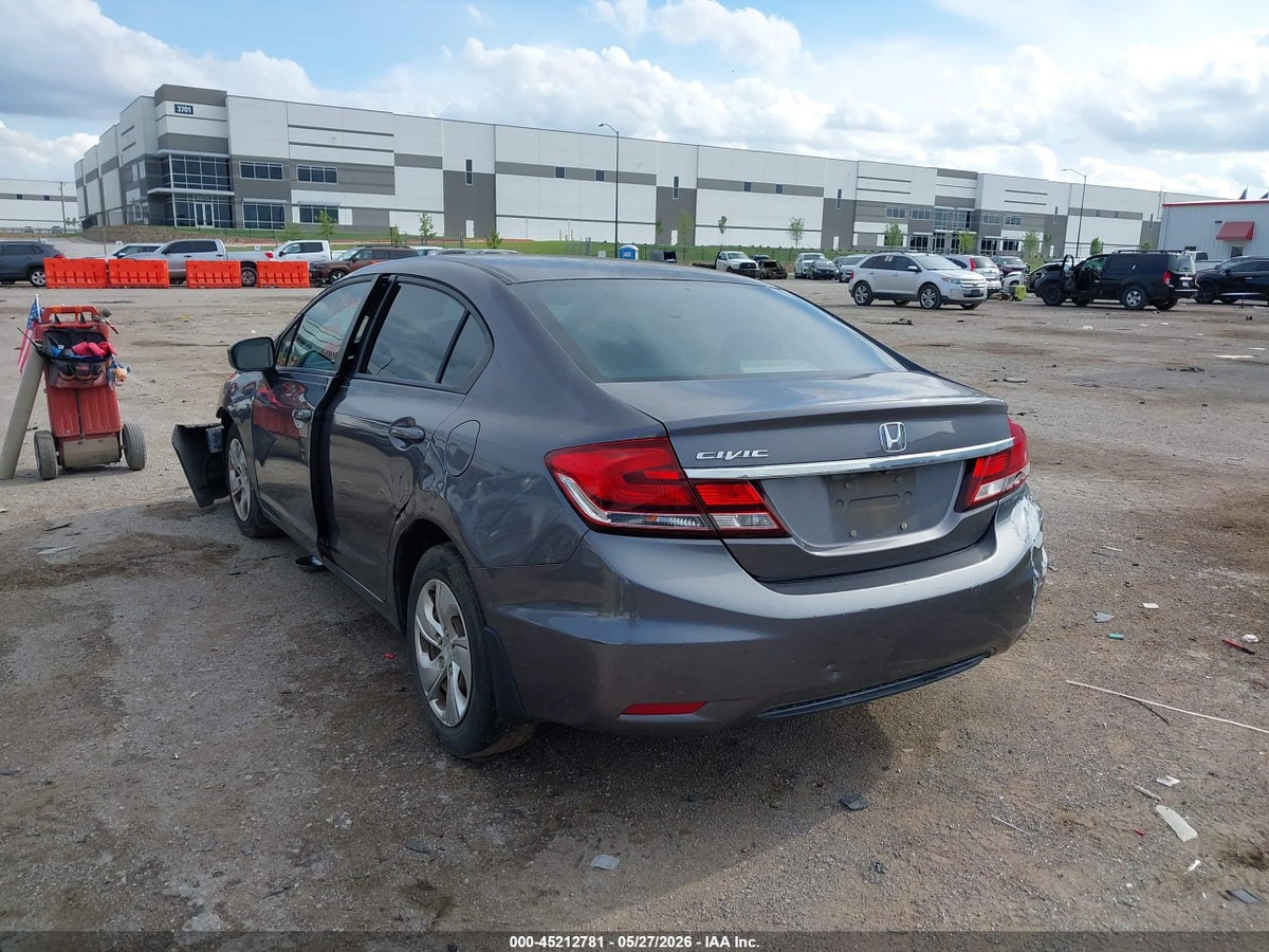 2014 HONDA CIVIC LX — снимка 3