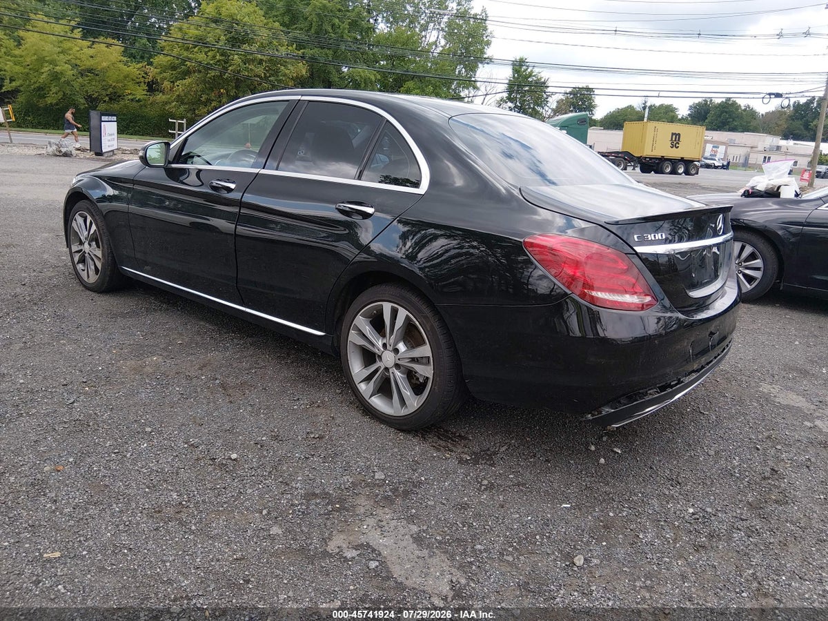 2016 MERCEDES-BENZ C 300 4MATIC — снимка 3