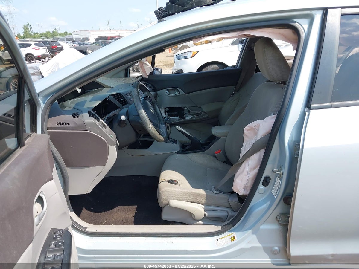 2012 HONDA CIVIC LX — снимка 5