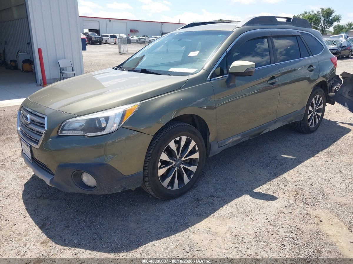 2015 SUBARU OUTBACK 2.5I LIMITED — снимка 2