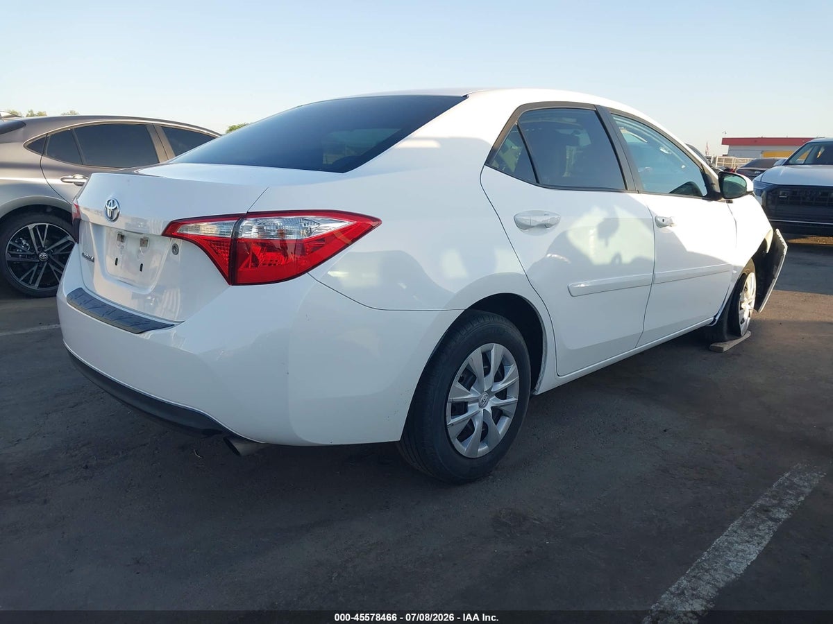2015 TOYOTA COROLLA L — снимка 4