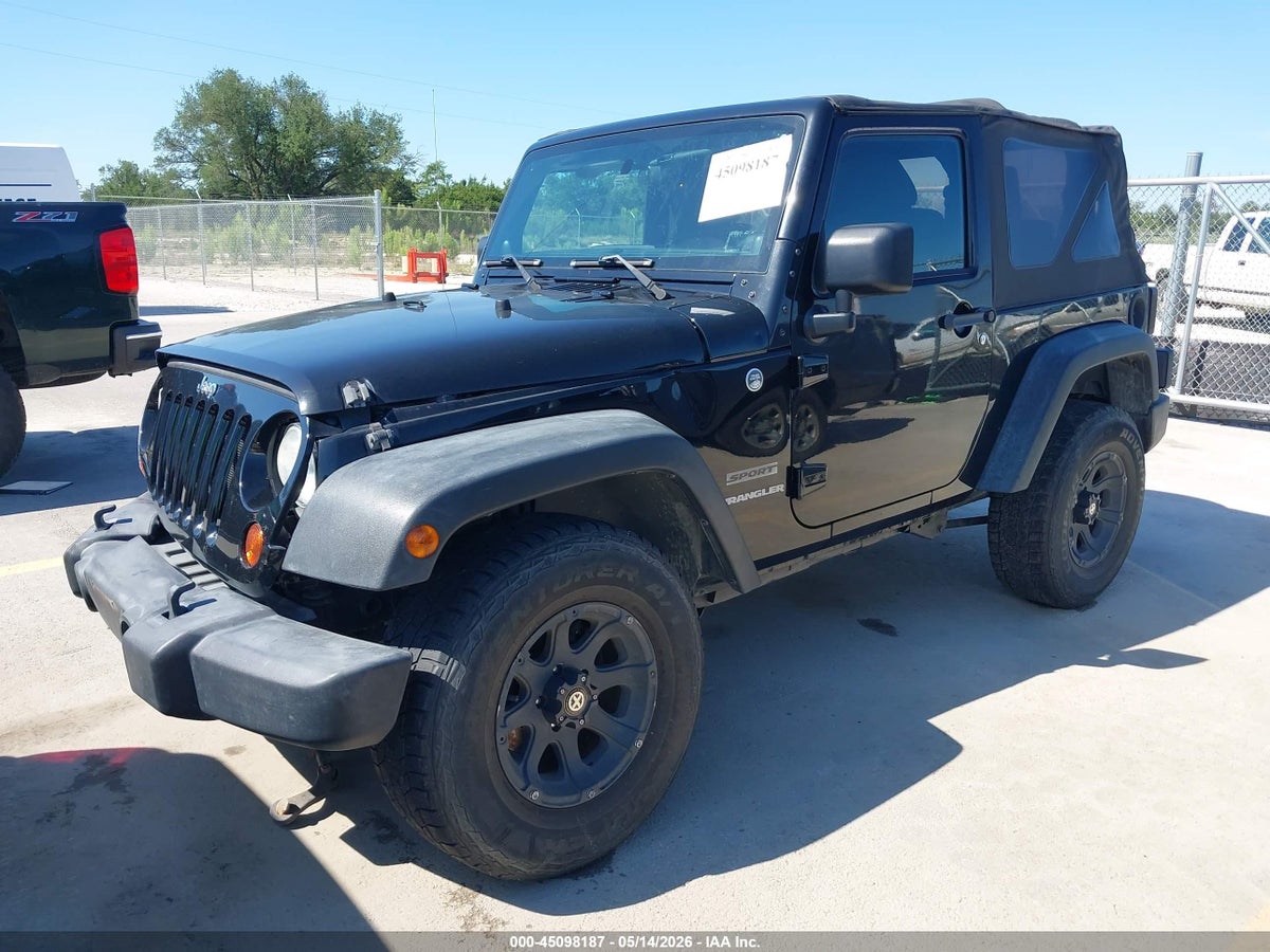2012 JEEP WRANGLER SPORT — снимка 2