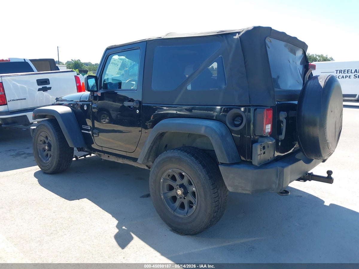 2012 JEEP WRANGLER SPORT — снимка 3