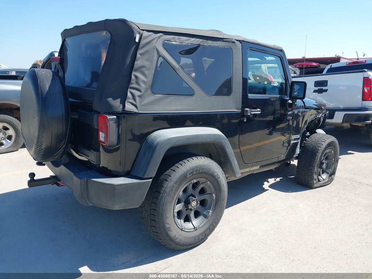 2012 JEEP WRANGLER SPORT — снимка 4