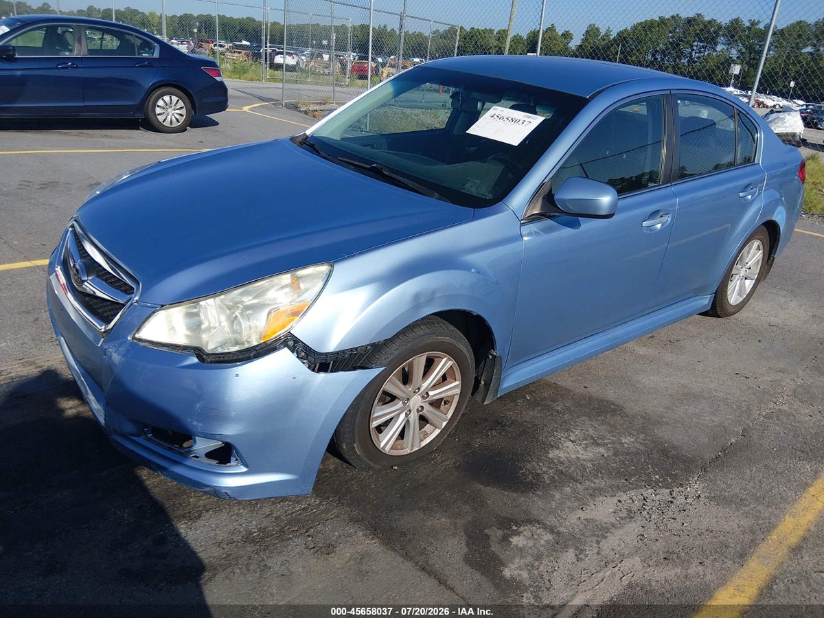 2010 SUBARU LEGACY 2.5I PREMIUM — снимка 2