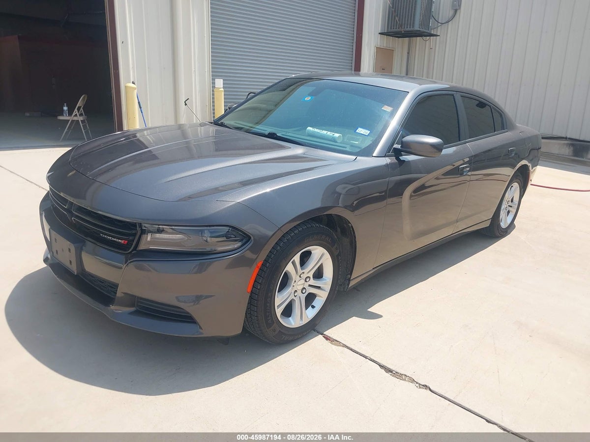 2019 DODGE CHARGER SXT RWD — снимка 2