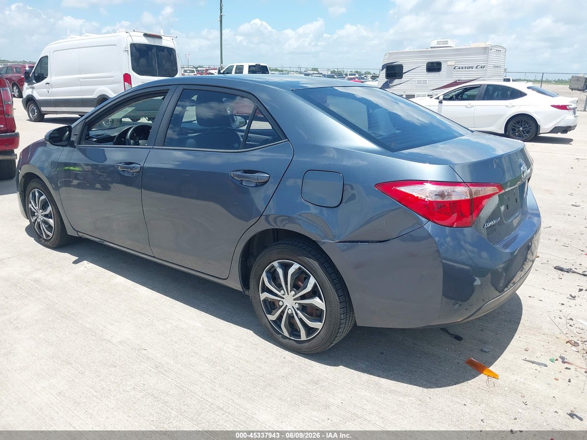 2017 TOYOTA COROLLA LE — снимка 3