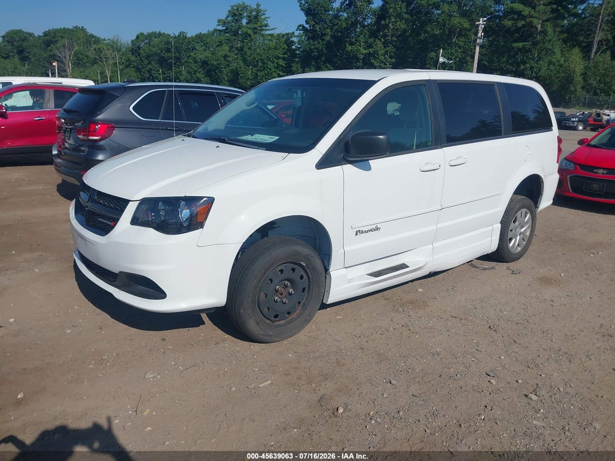 2015 DODGE GRAND CARAVAN AVP/SE — снимка 2