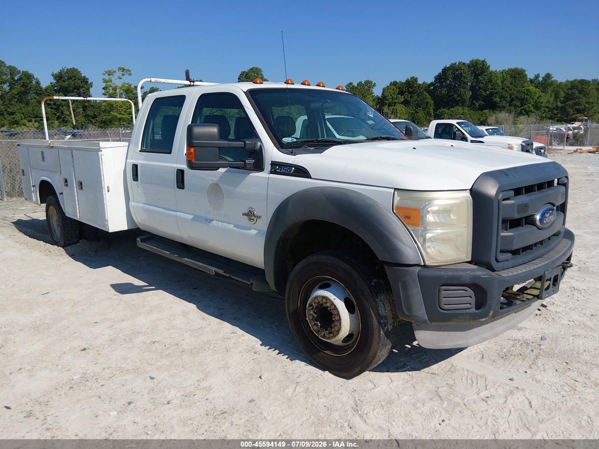 2013 FORD F-450 CHASSIS XL
