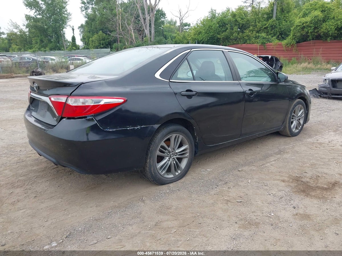 2015 TOYOTA CAMRY SE — снимка 4