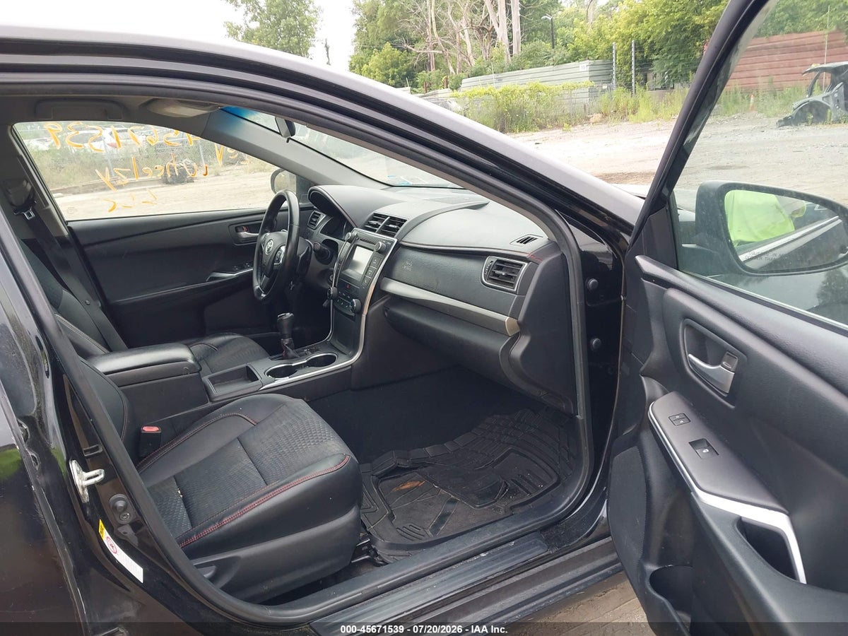 2015 TOYOTA CAMRY SE — снимка 5