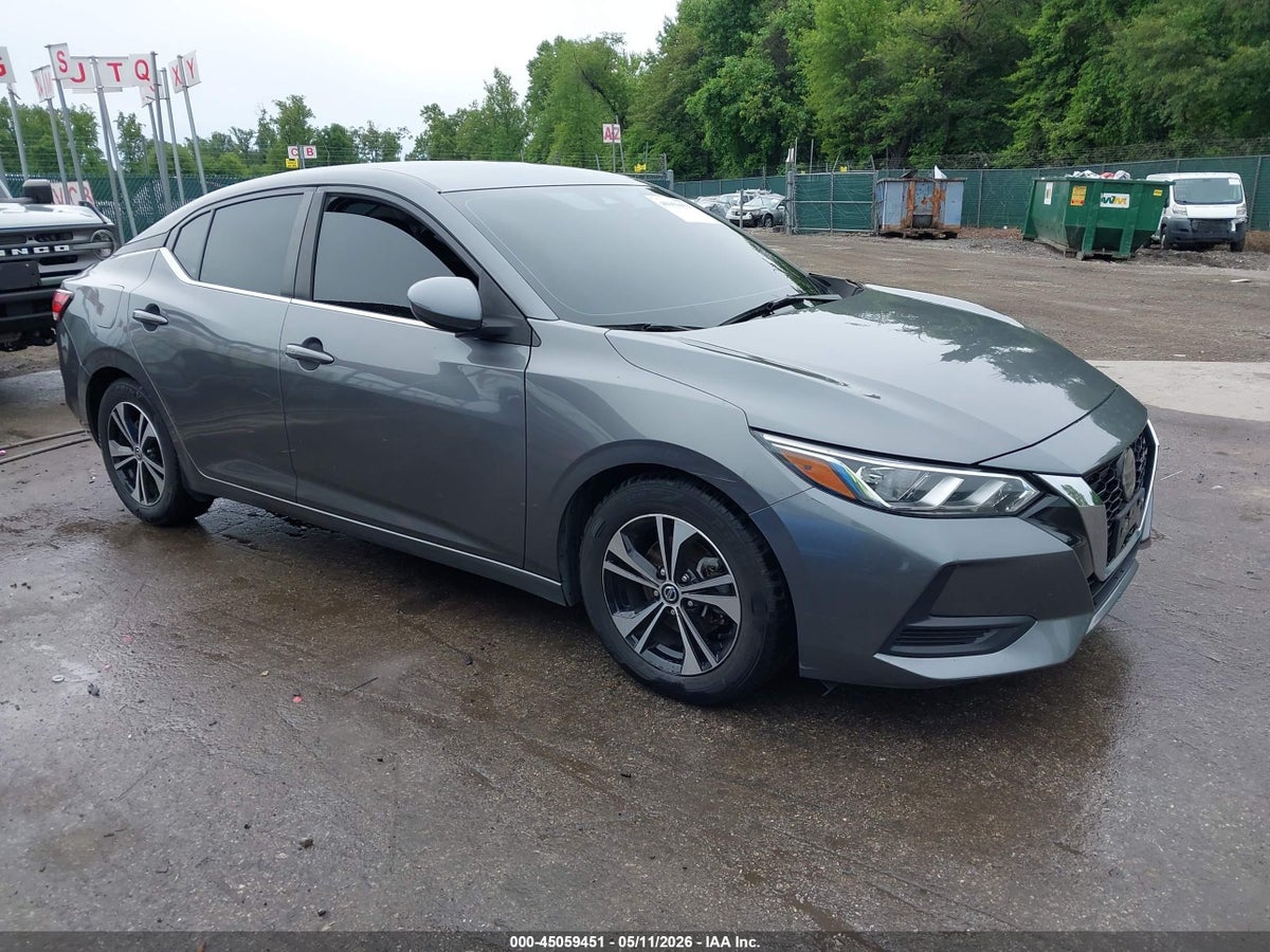 2021 NISSAN SENTRA SV XTRONIC CVT