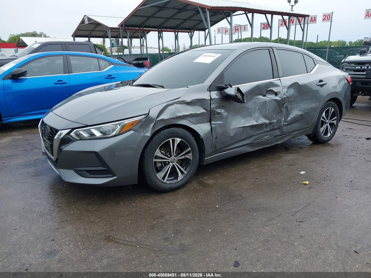 2021 NISSAN SENTRA SV XTRONIC CVT — снимка 2