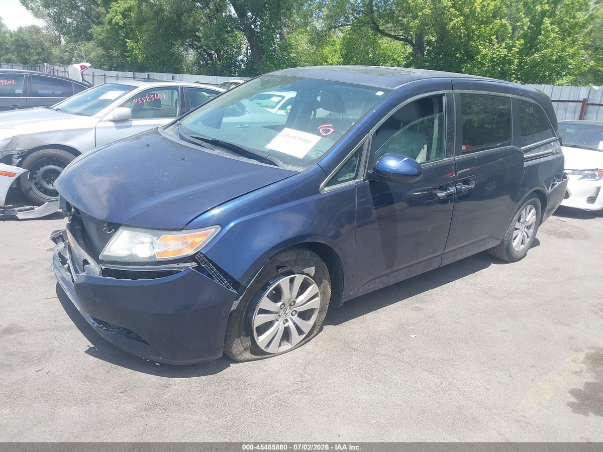 2015 HONDA ODYSSEY EX-L — снимка 2