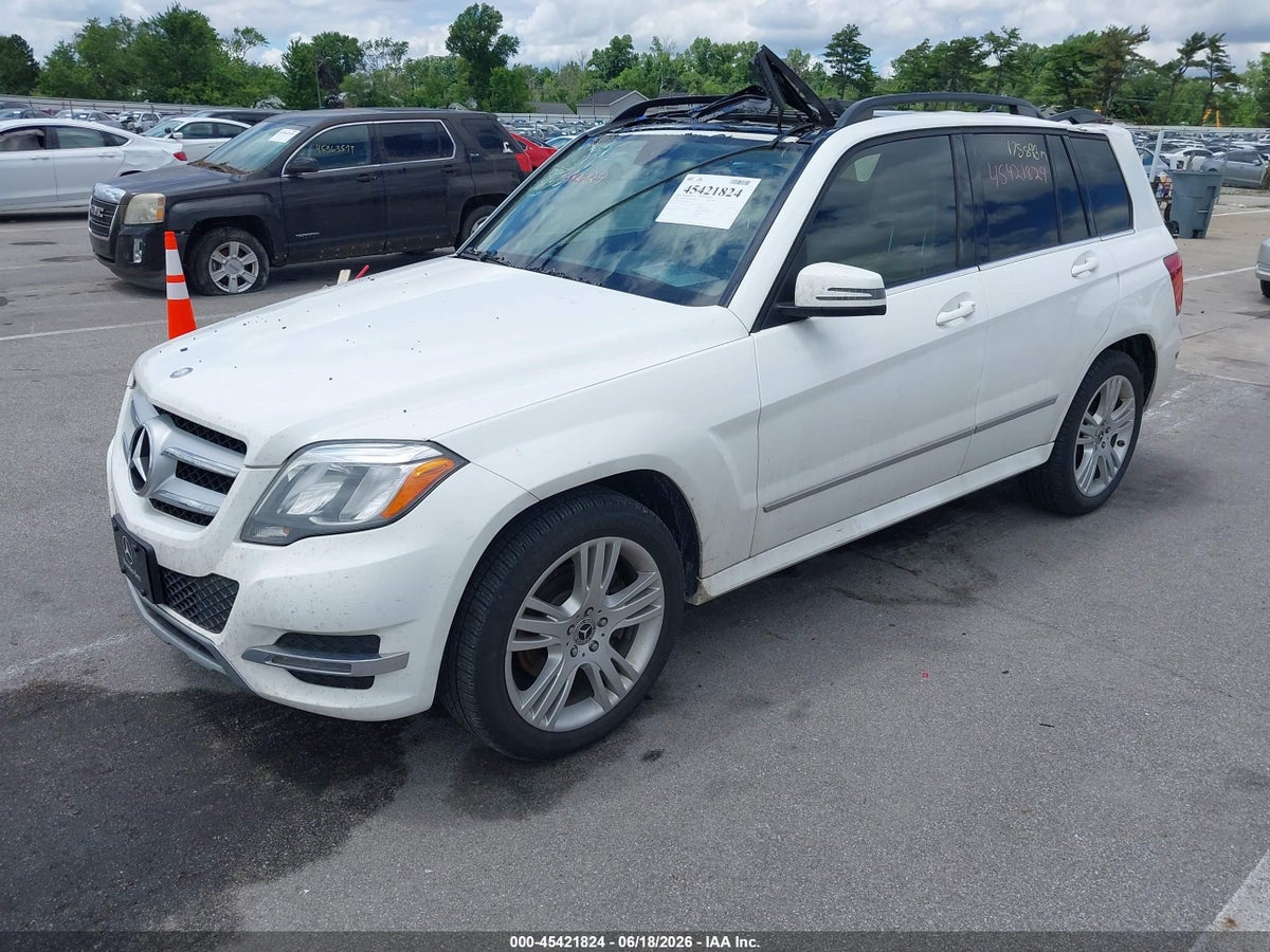 2014 MERCEDES-BENZ GLK 350 4MATIC — снимка 2