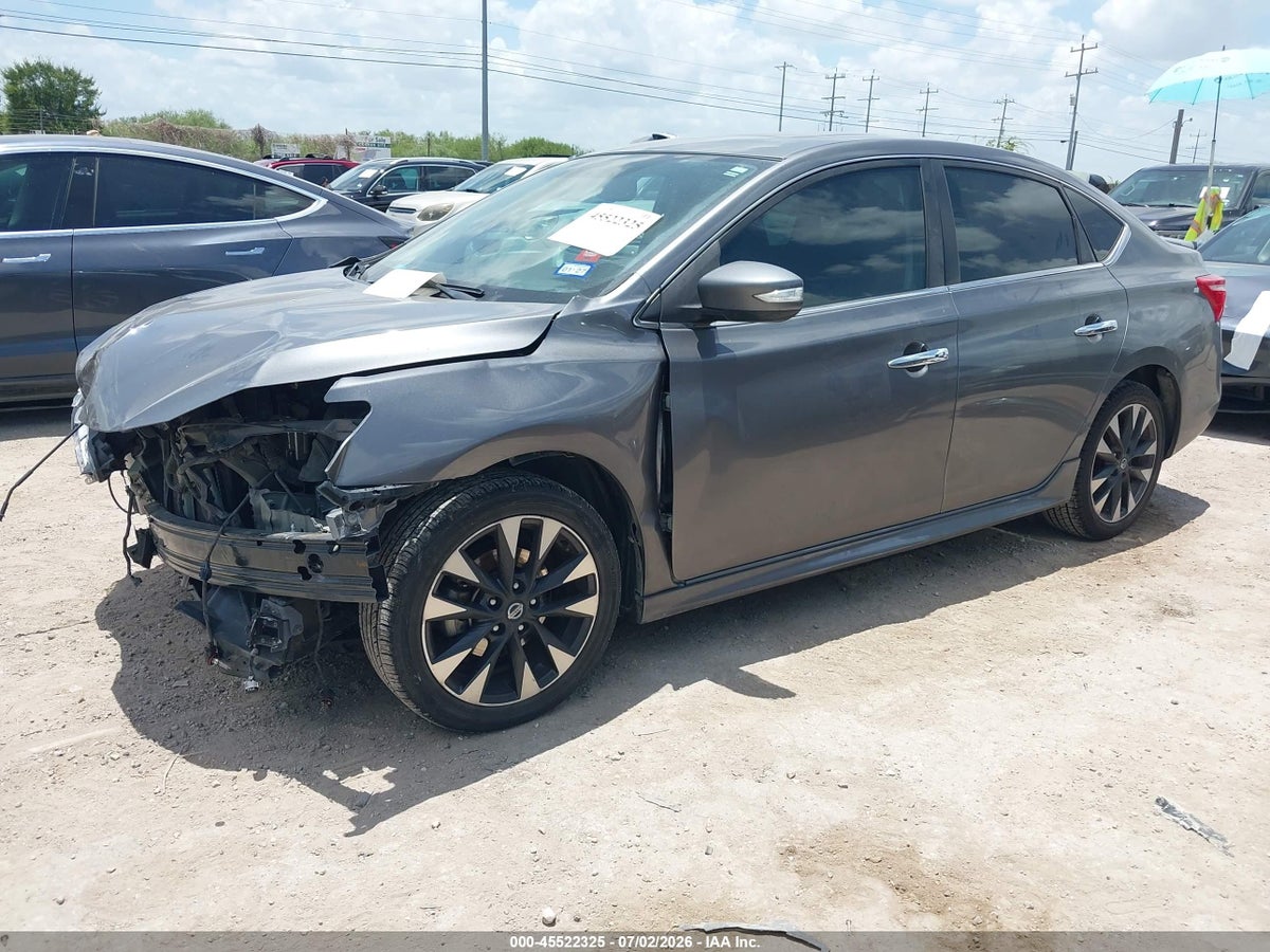 2018 NISSAN SENTRA SR — снимка 2