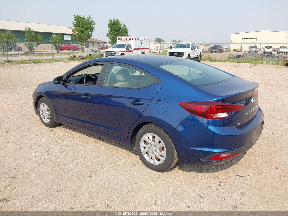 2020 HYUNDAI ELANTRA SE — снимка 3